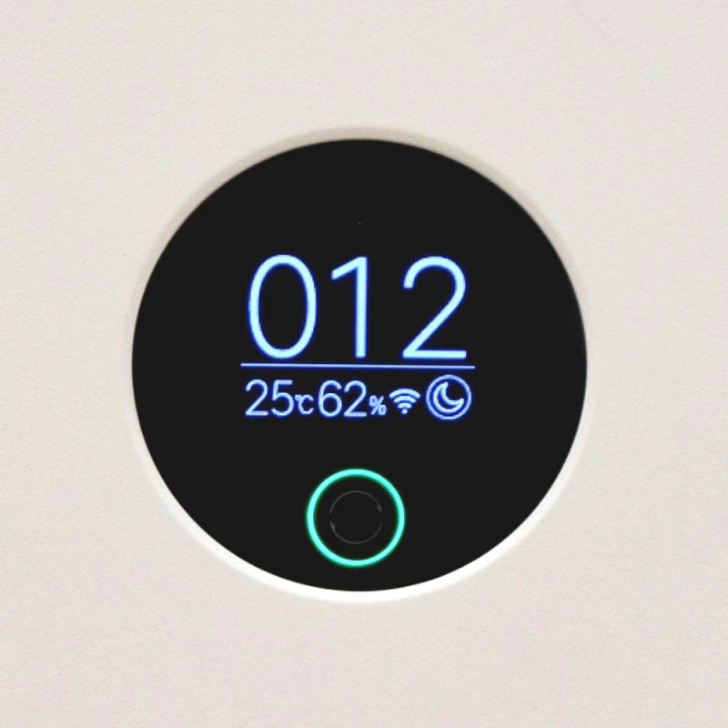 Hiển thị - Chế độ sáng Của Xiaomi Air Purifier 3H