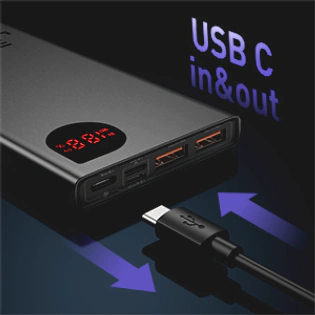 Baseus Adaman QC 3.0 22.5W 20000mAh với cổng USB-C hiệu năng cao